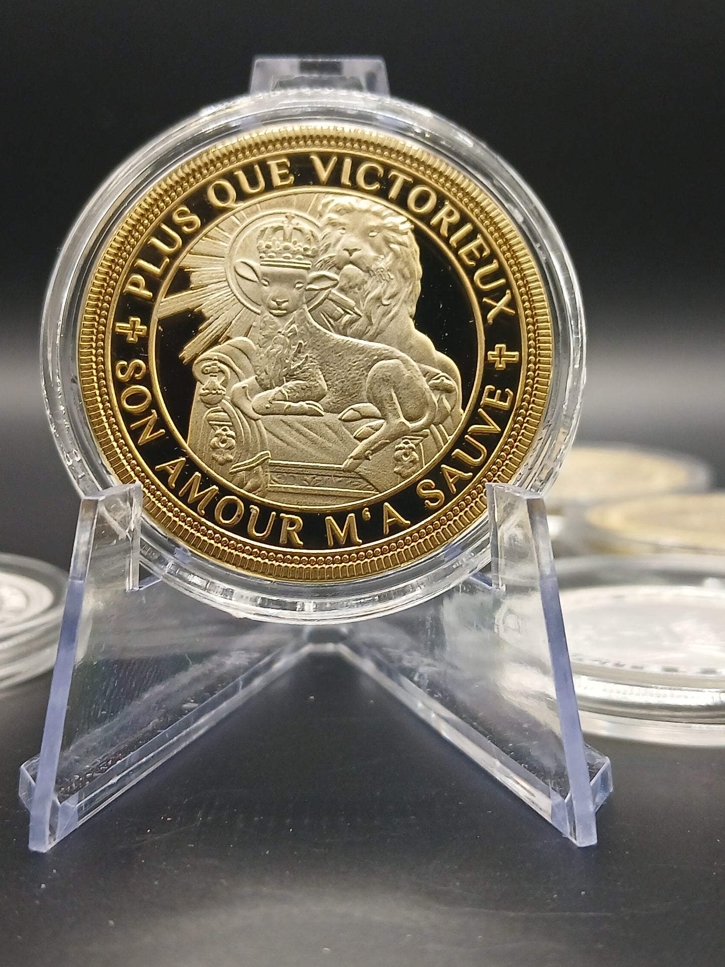 Pièce/token en bronze Plus que Victorieux