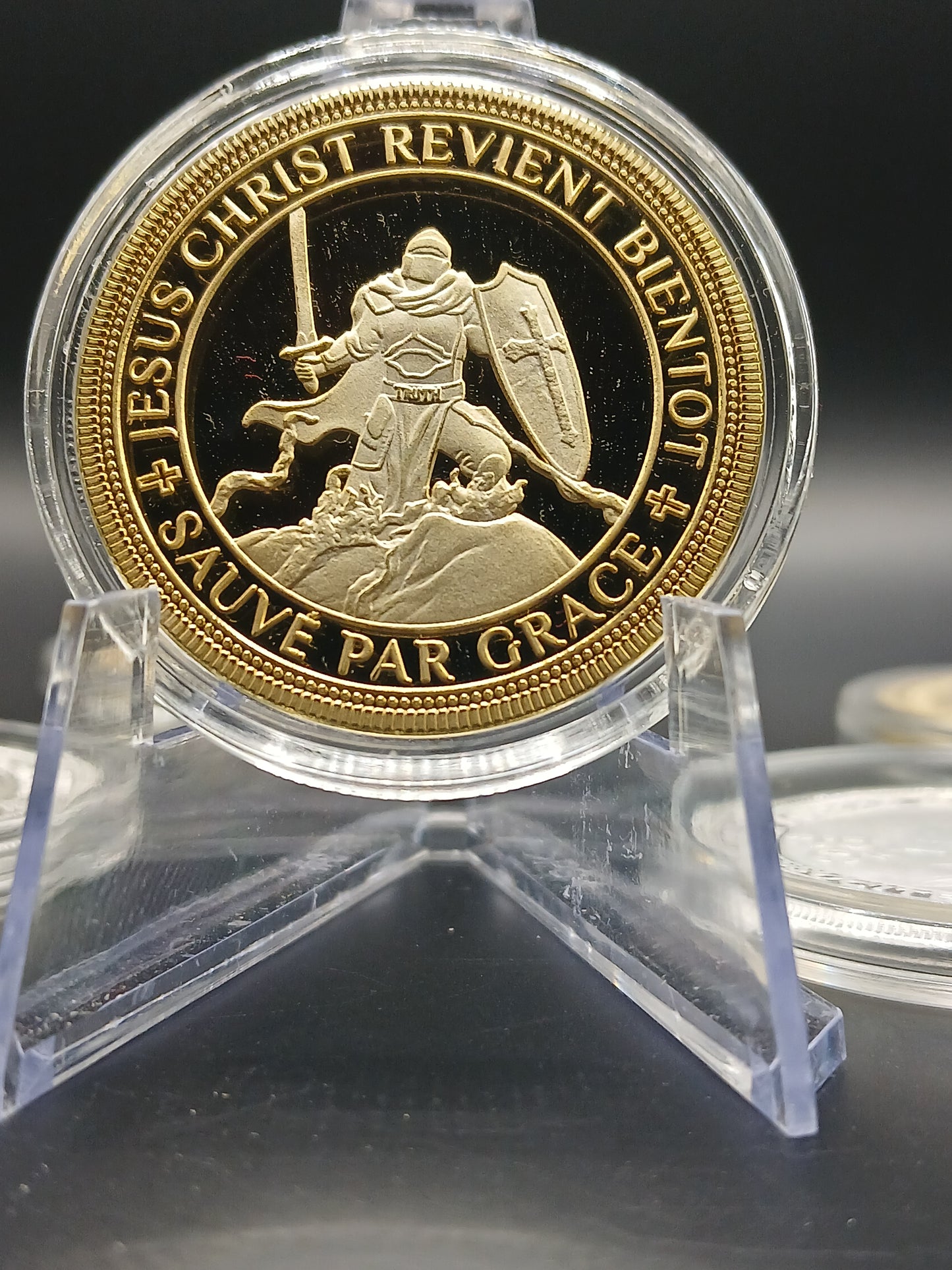 Pièce/token en bronze Le Bon Combattant